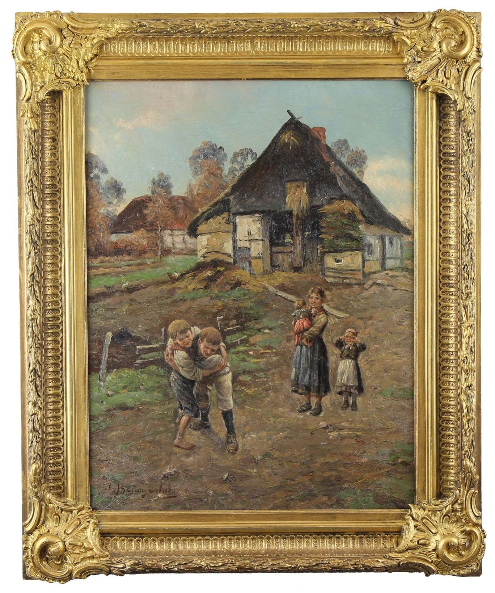 Baumgartner, Adolf (Linz 1850 - 1924 Vienna), pseudonym Constantin Stoiloff Painting, oil on canvas,