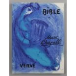 Chagall, Marc (Witebsk 1897 - 1985 St. Paul-de-Vence)  "Bible", title lithograph in colors and 105