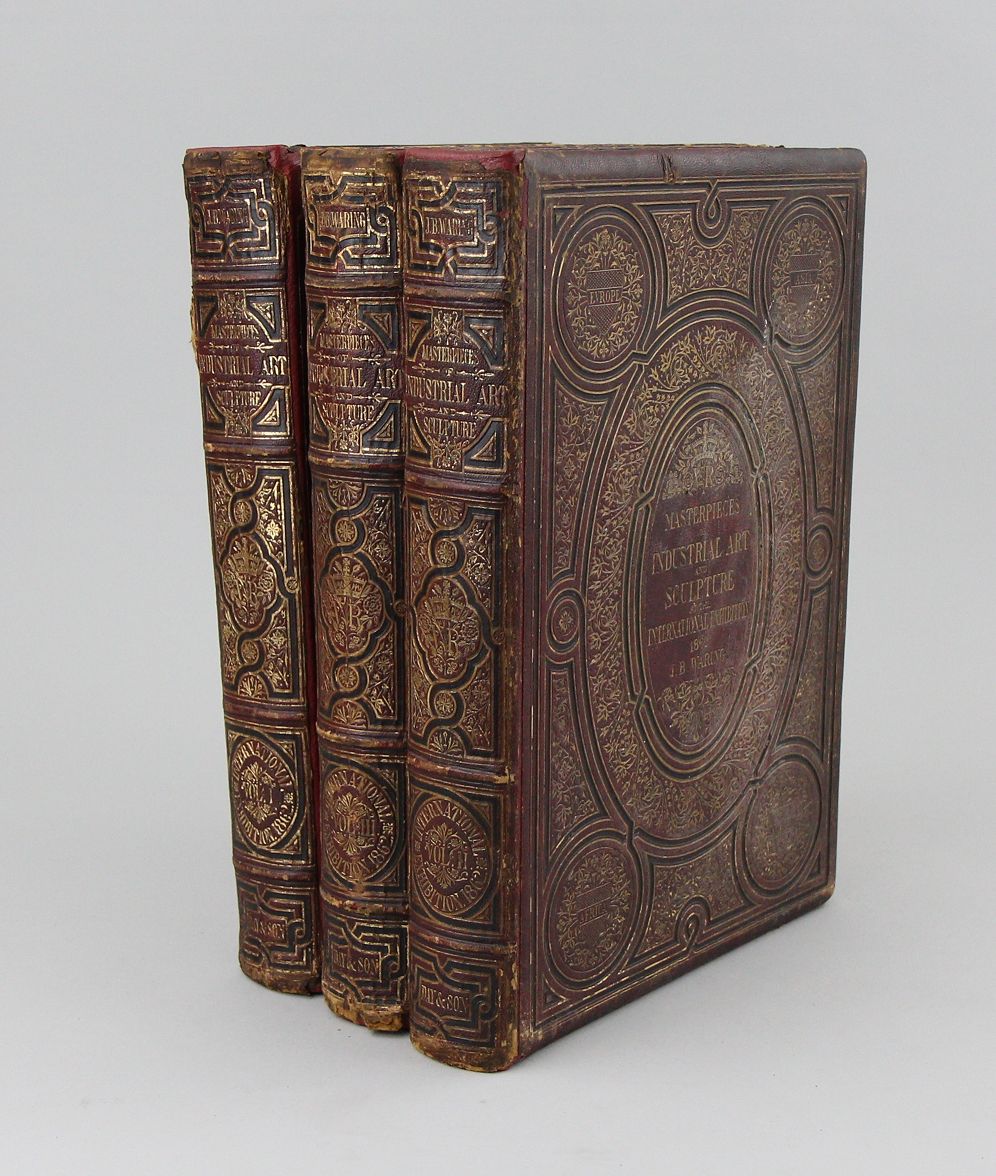Masterpieces of Industrial Art and Sculpture at the International Exhibition 1862 Three volumes with