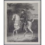 Zinck, Eduard (Deutscher Lithograph des 19. Jhd.) Kreidelithographie auf festem Papier, Friedrich