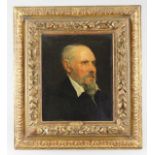 Dutch painter of the 18th/19th century Painting, oil on canvas, portrait of an elderly gentleman