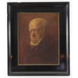 Deutscher Maler des 19./20. Jhd. Gemälde, Öl auf Leinwand, Portrait Adolf von Menzel (1815 - 1905)