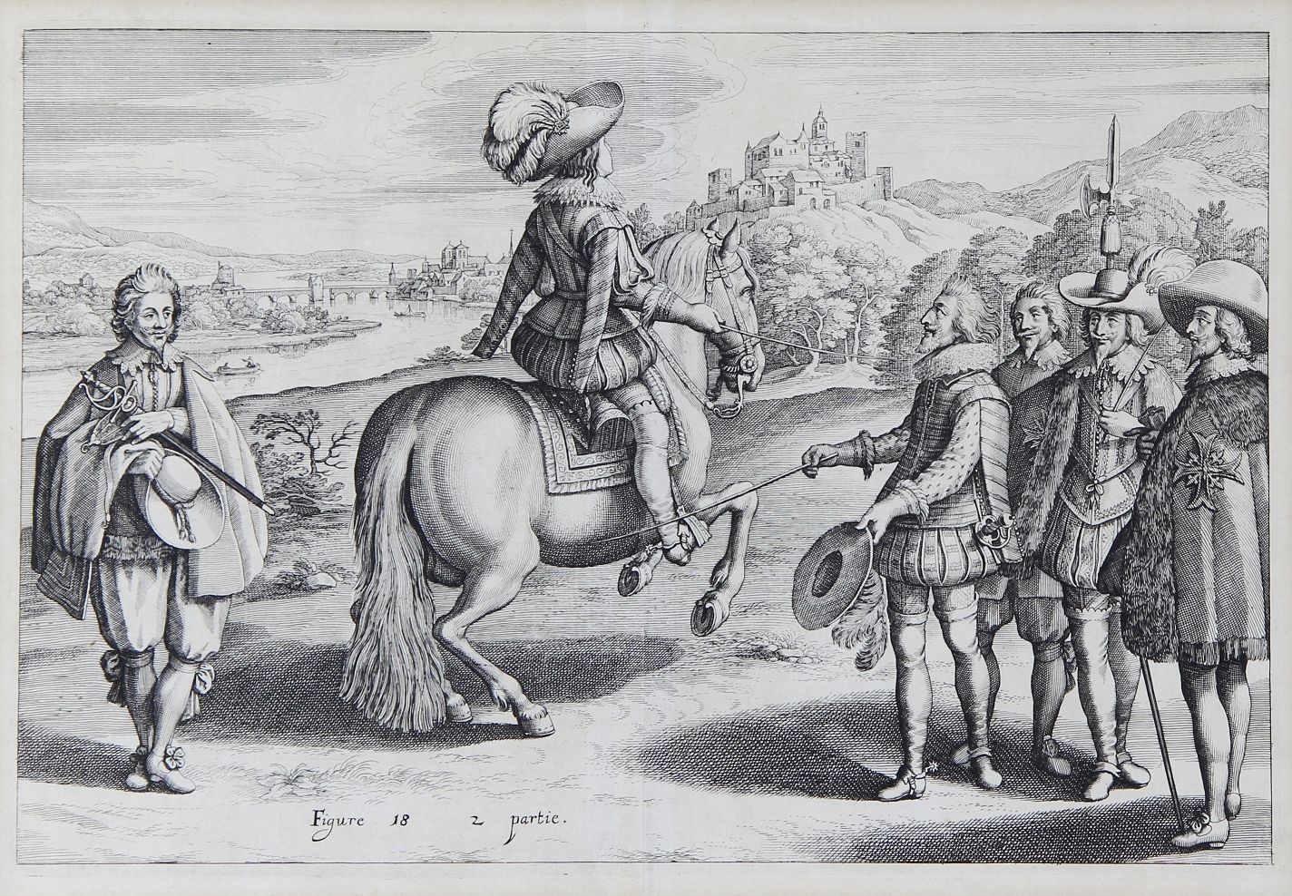 de Passe, Crispin the elder (Arnemuiden 1564 - 1637 Utrecht) Bundle of five engravings from