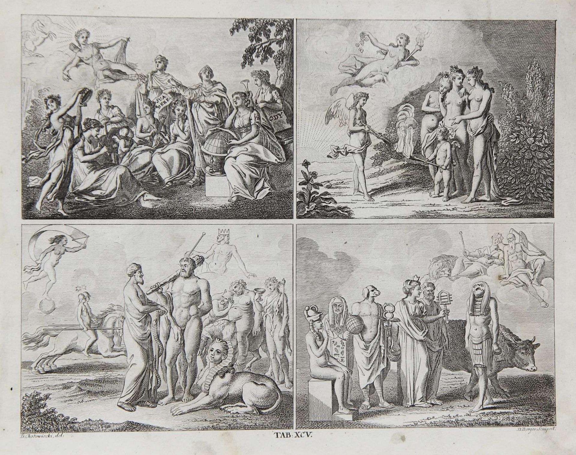 Chodowiecki, Daniel Nikolaus (Danzig 1726 - 1801 Berlin) after 16 copper engravings by D. Berger, P. - Image 5 of 6