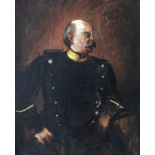 Franz von Lenbach                       (1836 - 1904, München),"Fürst Otto von Bismarck", Öl auf