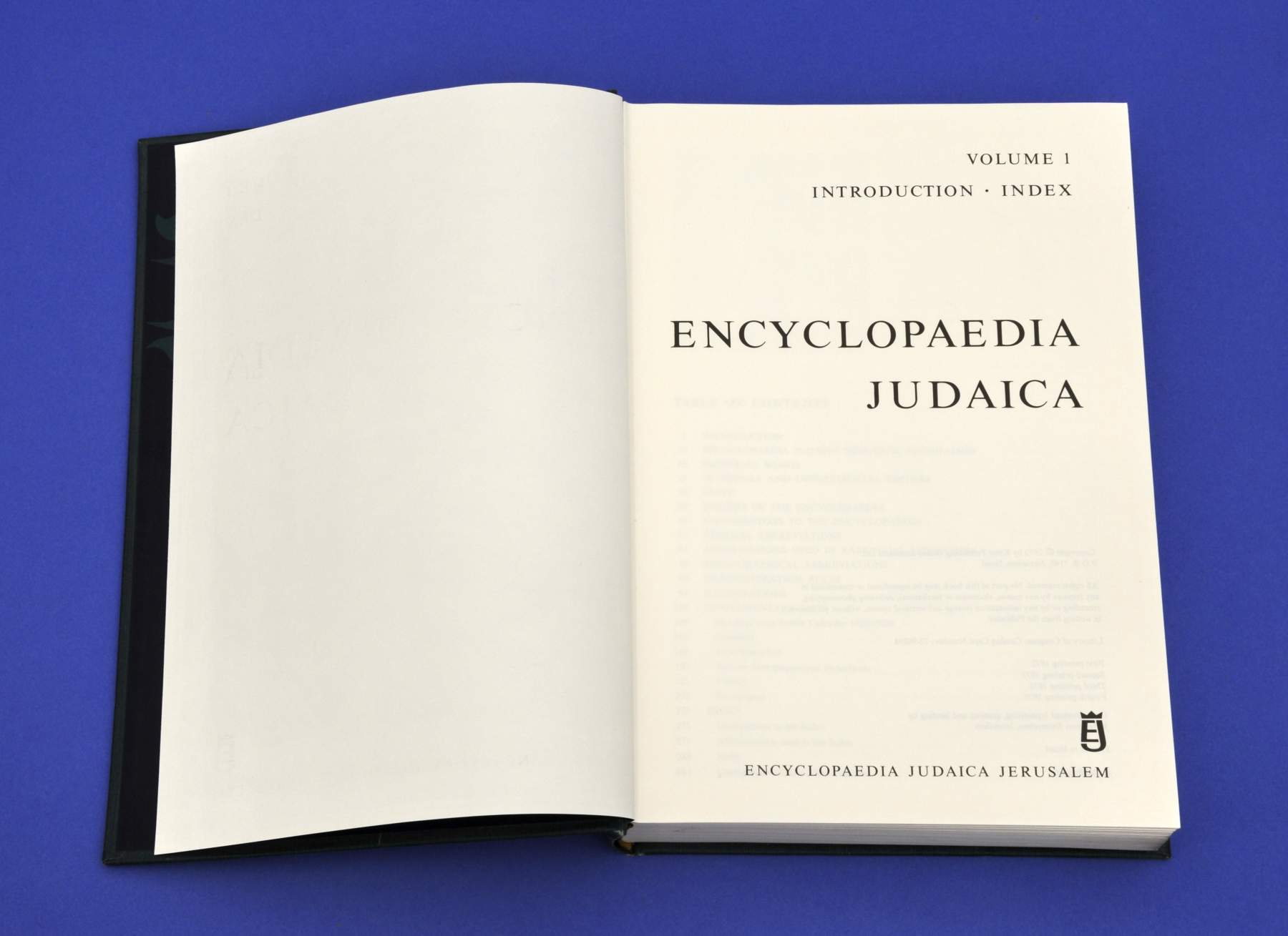 "Encyclopedia Judaica",22 Bände, vollständige Ausgabe, Jerausalem 1978, durchgehend bebildert, 480/