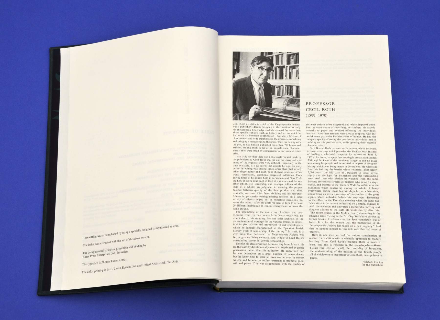 "Encyclopedia Judaica",22 Bände, vollständige Ausgabe, Jerausalem 1978, durchgehend bebildert, 480/ - Image 2 of 2