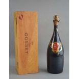 Grande Réserve (brut)Gosset, Champagner, 3 Liter Magnumflasche, in Original-HolzkisteMindestpreis: