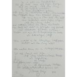 Joseph Beuys (1921 Krefeld - 1986 Düsseldorf) (F)James Joyce, Offsetlitographie auf Karton, 30 cm