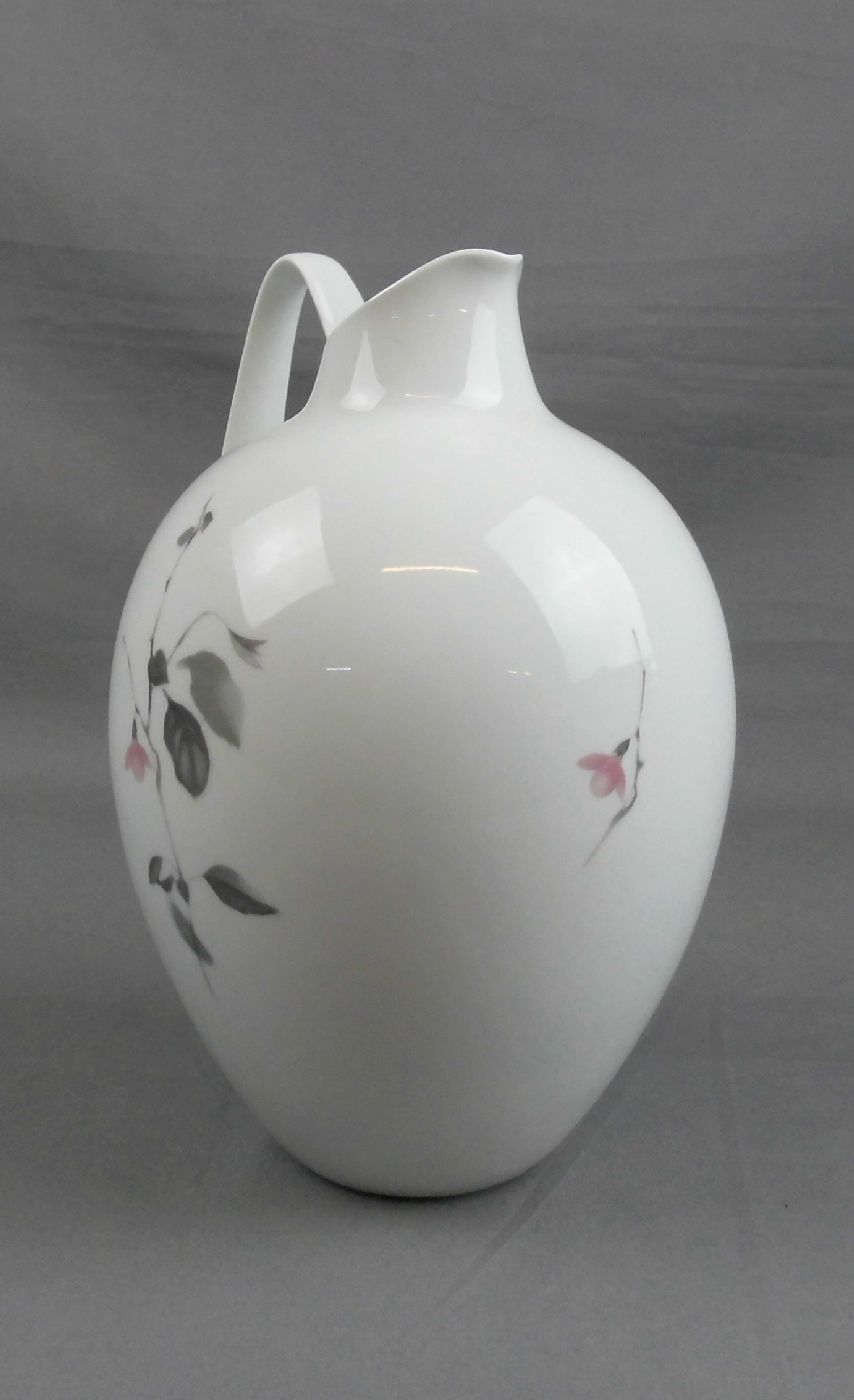 VASE in Form eines Kruges, Porzellan, Manufaktur Rosenthal, Marke ab 1957 mit Werkskennzeichnung - Image 2 of 5