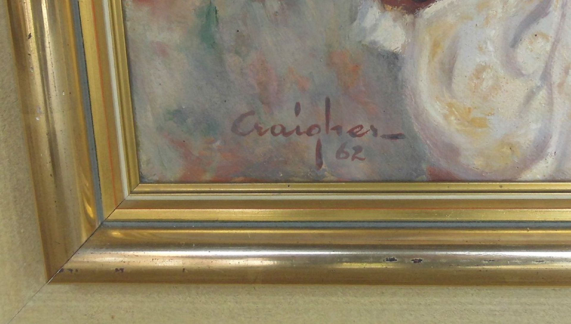 CRAIGHER VON JACHULETTA, BARON CONRAD ORTHOLF THEODOR (geb. 1897), Gemälde: "Porträt der Hedwige - Image 2 of 3