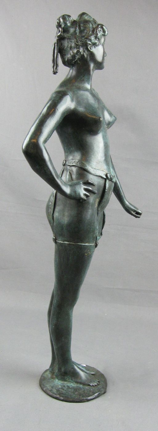 MILLLES, CARL (1875-1955; eigentlich Carl Emil Wilhelm Andersson), Skulptur: "Stehender weiblicher - Image 5 of 7