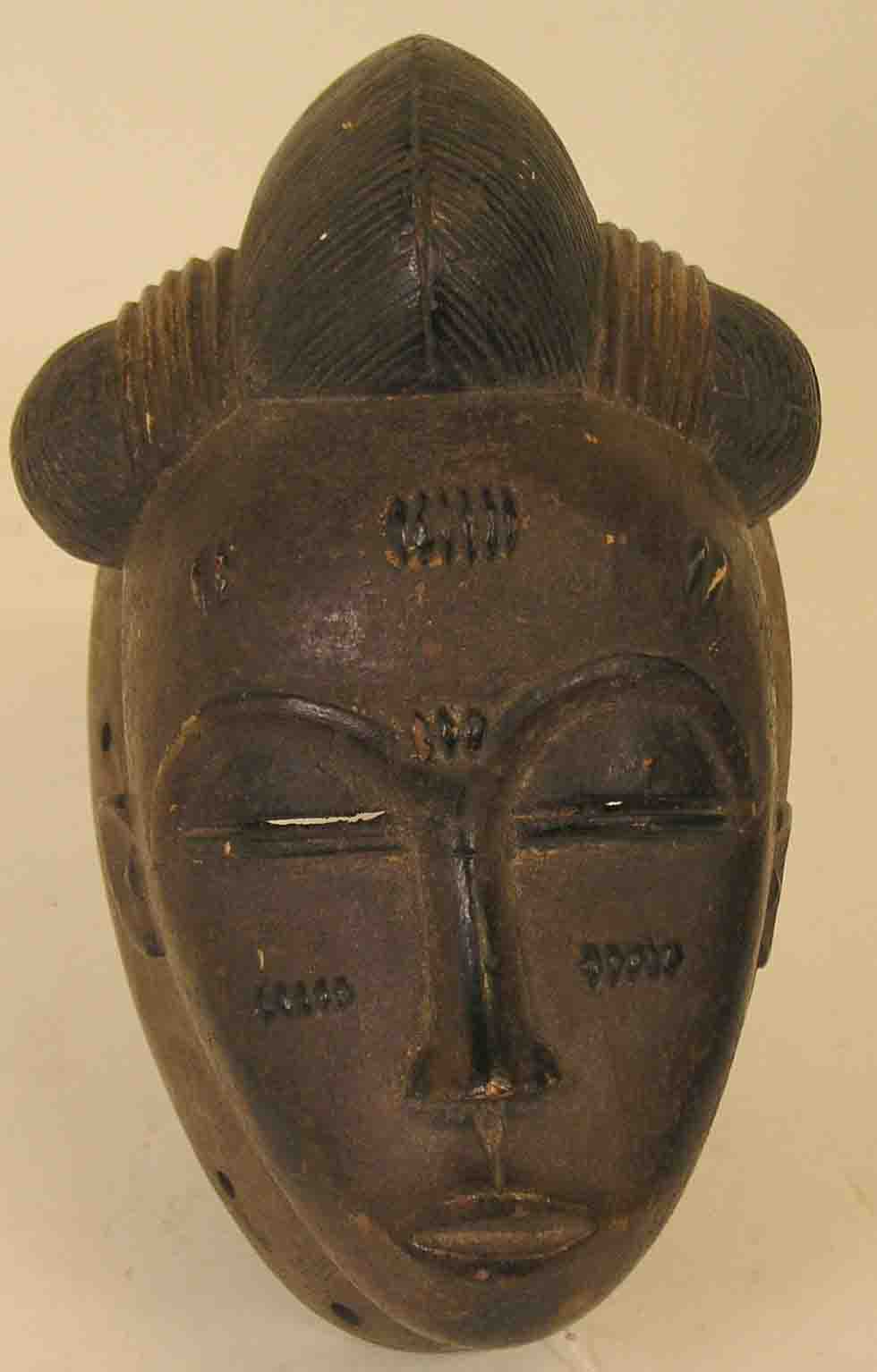 Afrika. Maske, Baule, Elfenbeinküste, Höhe: 33cm.  Mindestpreis: 20 EUR