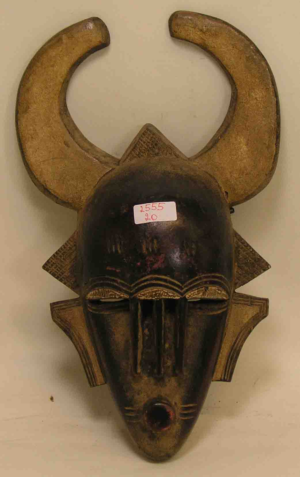 Afrika. Maske, Senufo, Elfenbeinküste, Höhe: 37cm.  Mindestpreis: 20 EUR