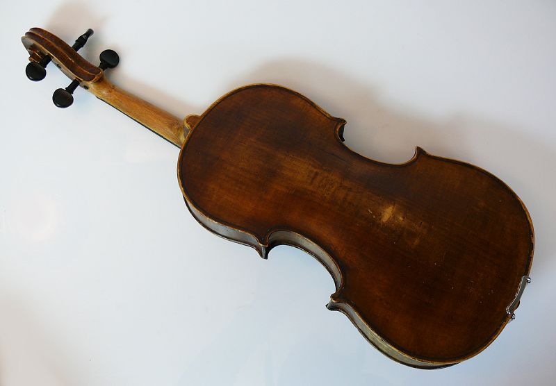 Violine mit Bogen; in Originalkasten; - Image 5 of 5
