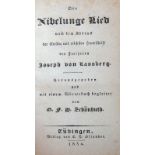 Reserve: 60 EUR        Schönhuth, O.F.W. Der Nibelunge Lied nach dem Abdruck der ältesten und