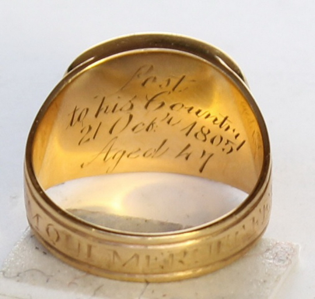 As was customary Rings were produced for Vice -Admirals Family and friends to wear The bezel of - Image 2 of 11