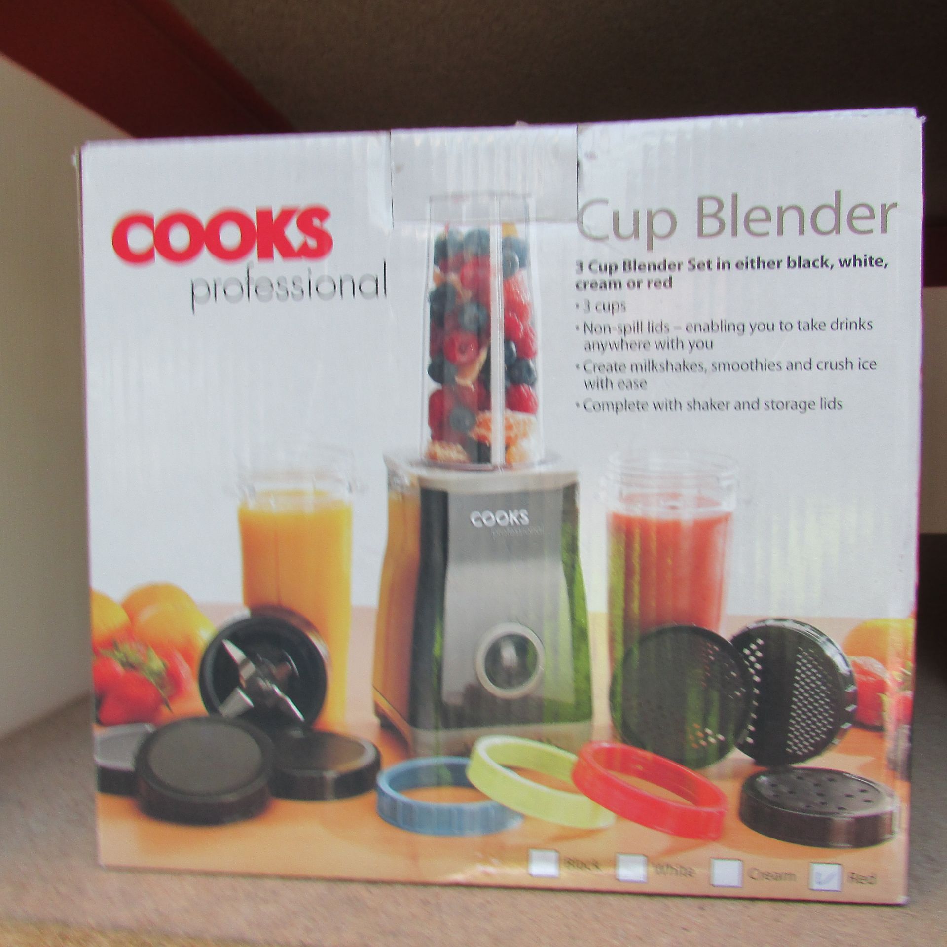 COOKS PROFESSIONAL 3 PIECE CUP BLENDER