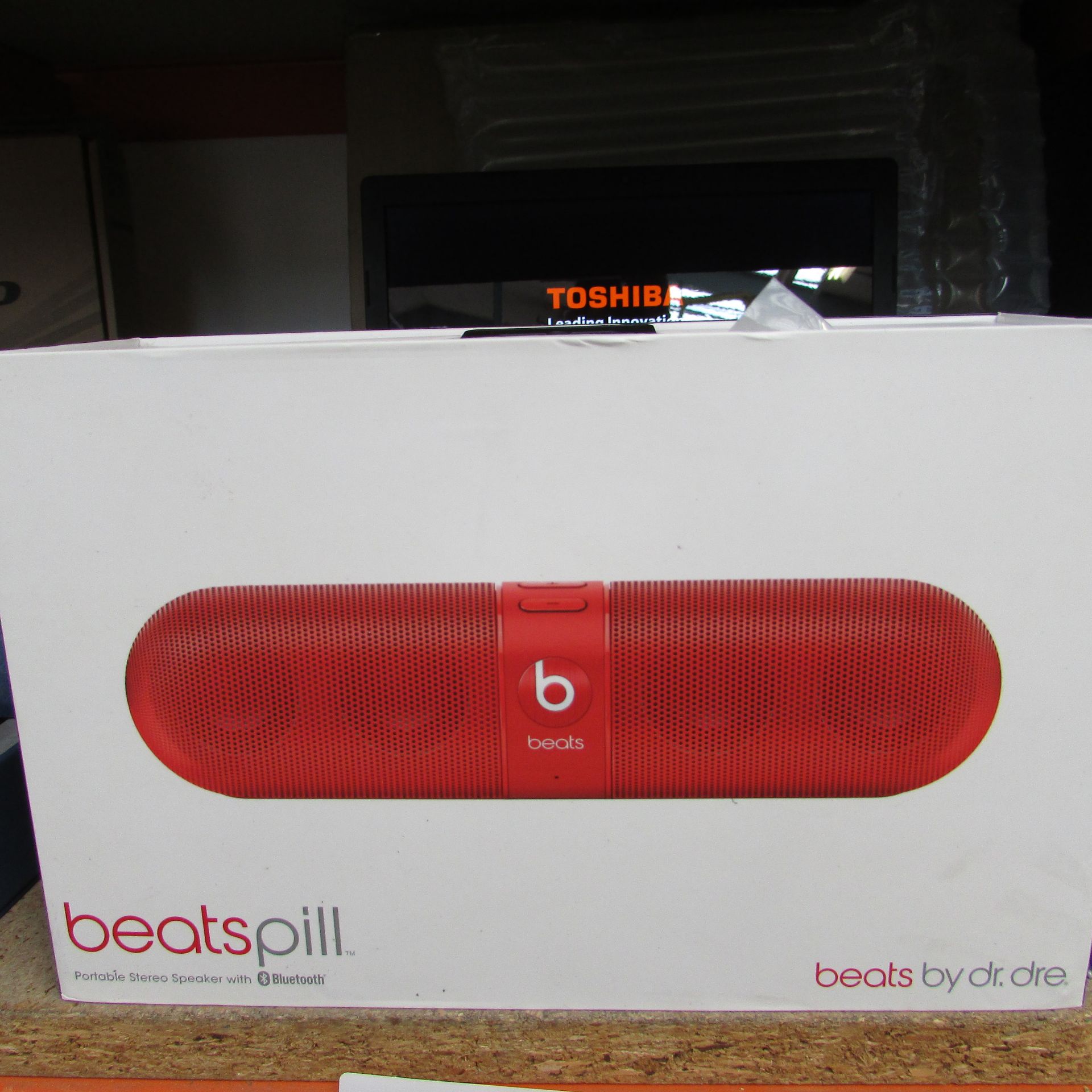 BEATS PILL IN RED BY DR.DRE