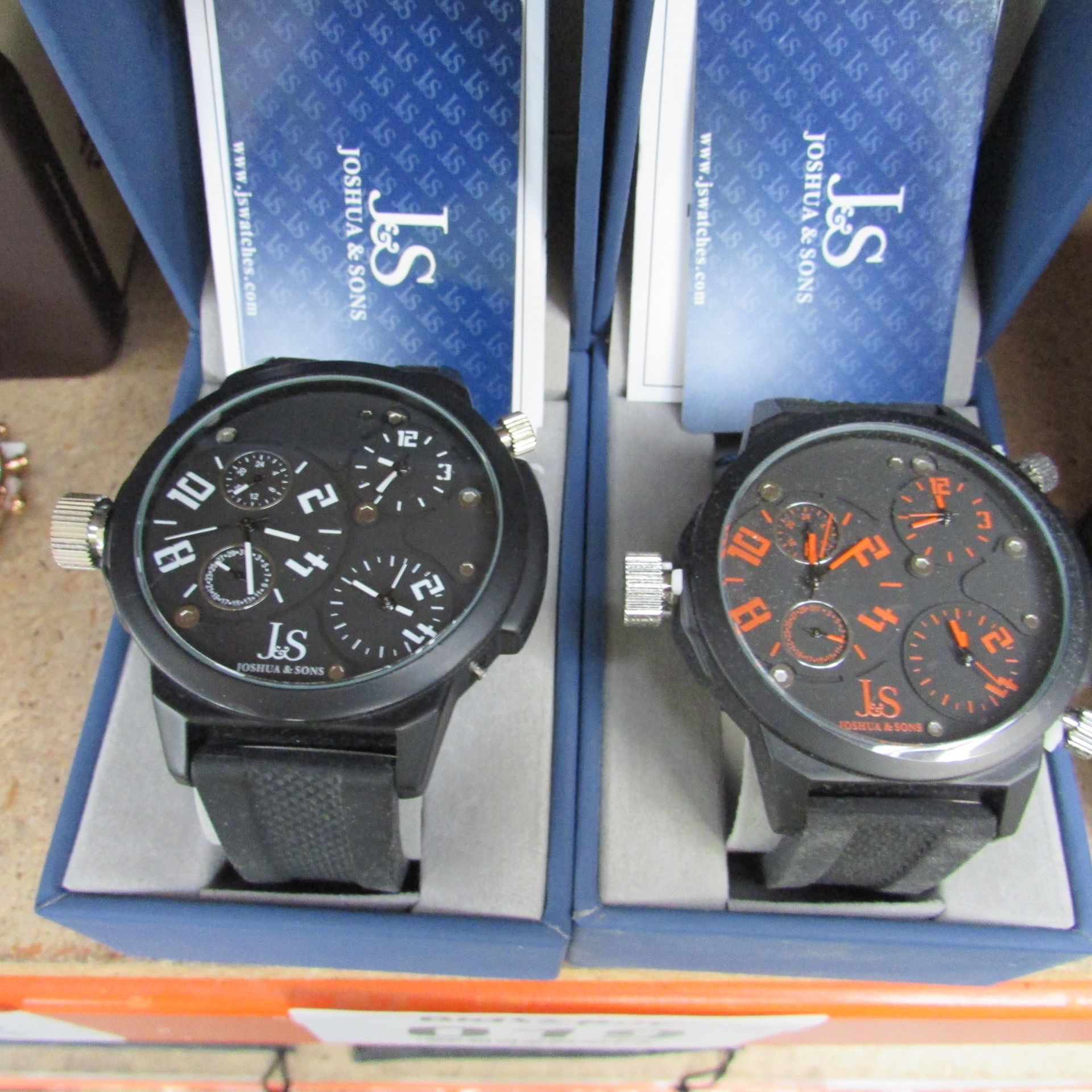 2X JOSHUA & SONS WATCHES MODEL NUMBERS JS-40