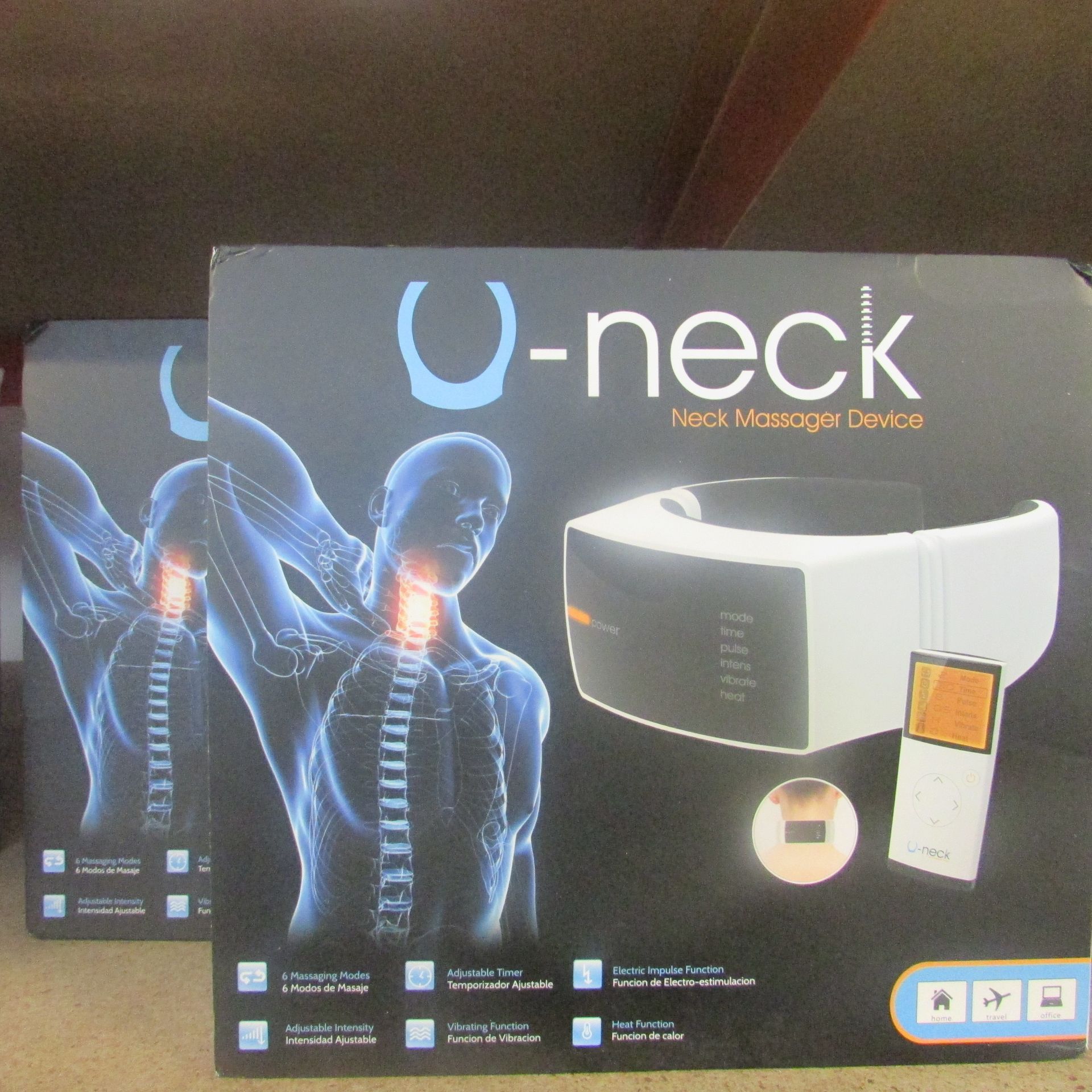 2X U-NECK MASSAGER DEVICES