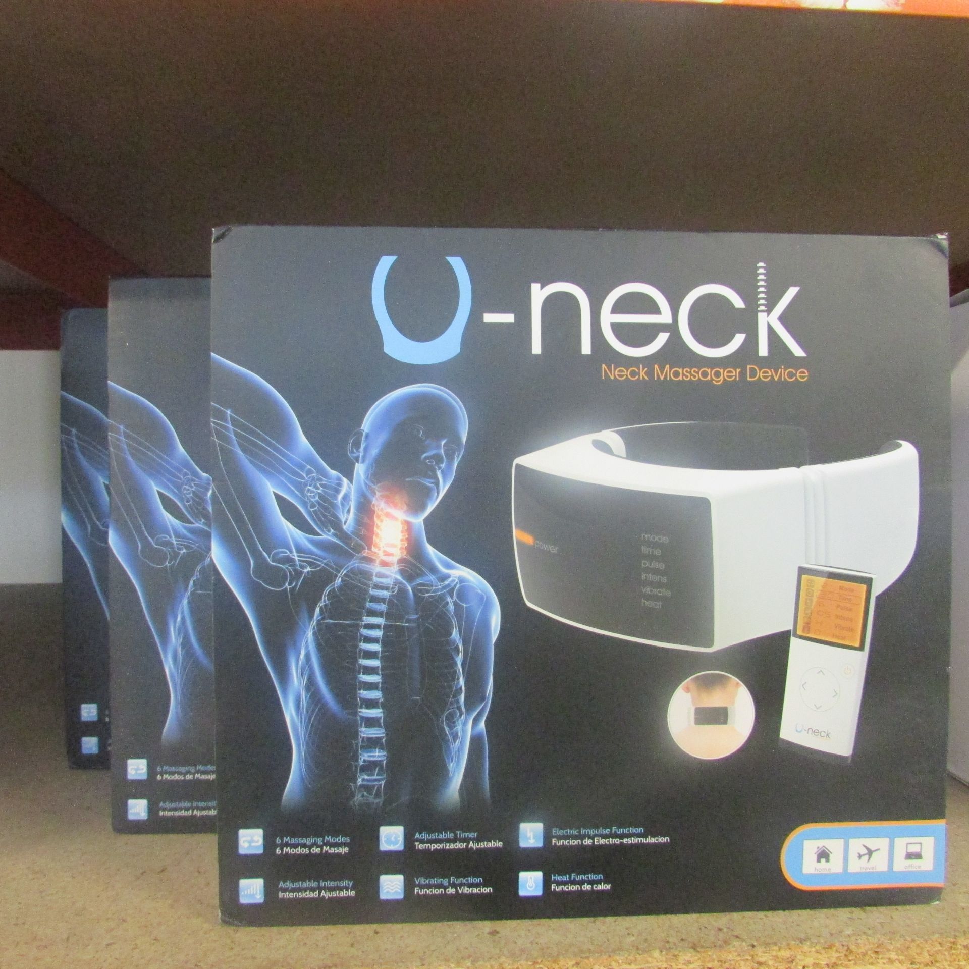 3X U-NECK MASSAGER DEVICES