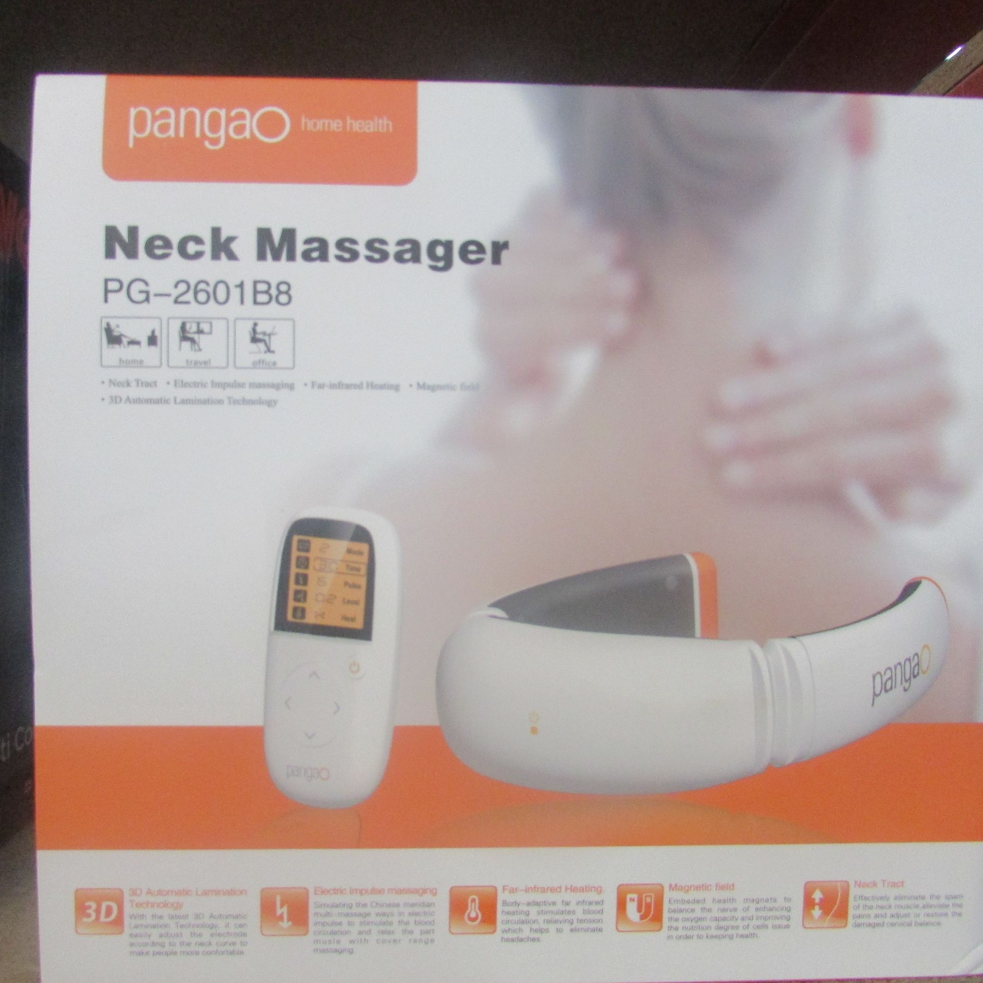 3X PANGAO NECK MASSAGERS PG-2601B8