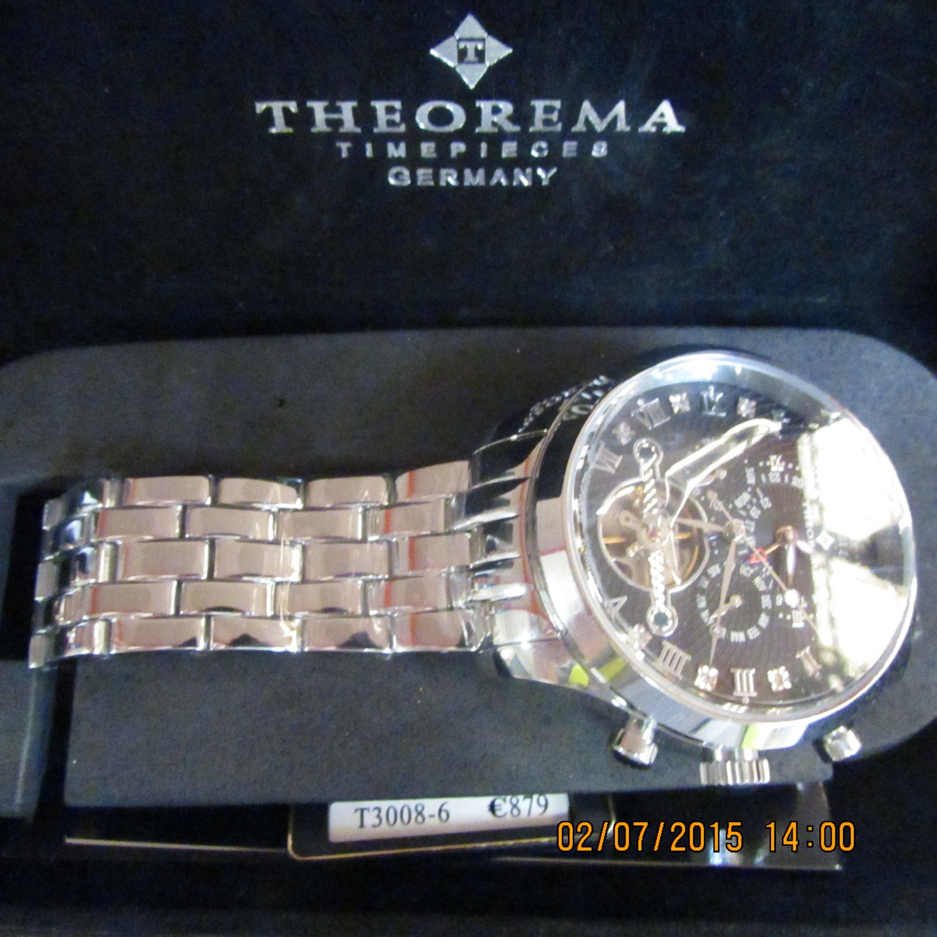 Theorema Damascus Diamond Automatic Mens Watch T3008-6