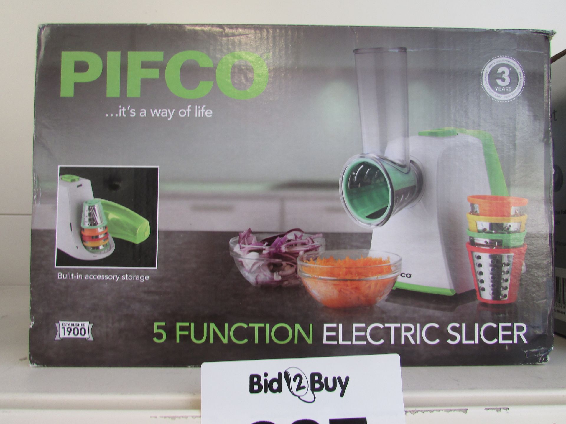 PIFCO 5 Function Electric Slicer