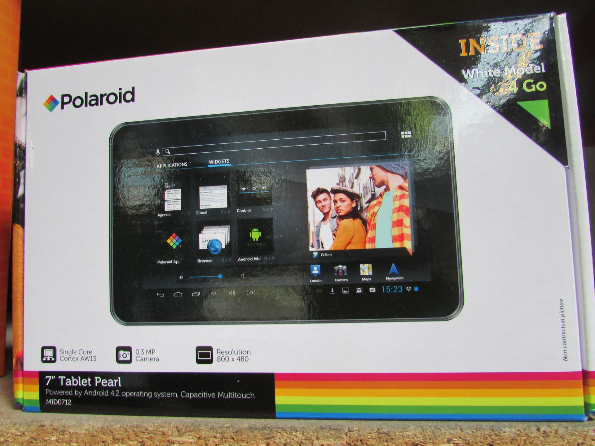 POLAROID 7" TABLET POWERD BY ANDROID 4.2 OPERATING SYSTEM