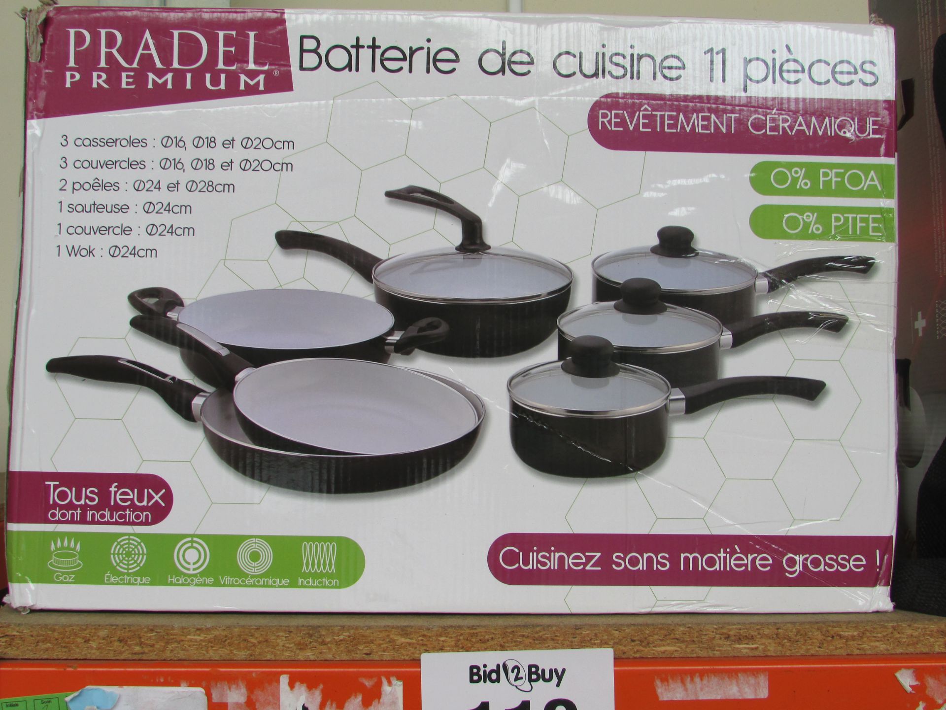 PRADEL PREMIUM 11 PIECE PAN SET