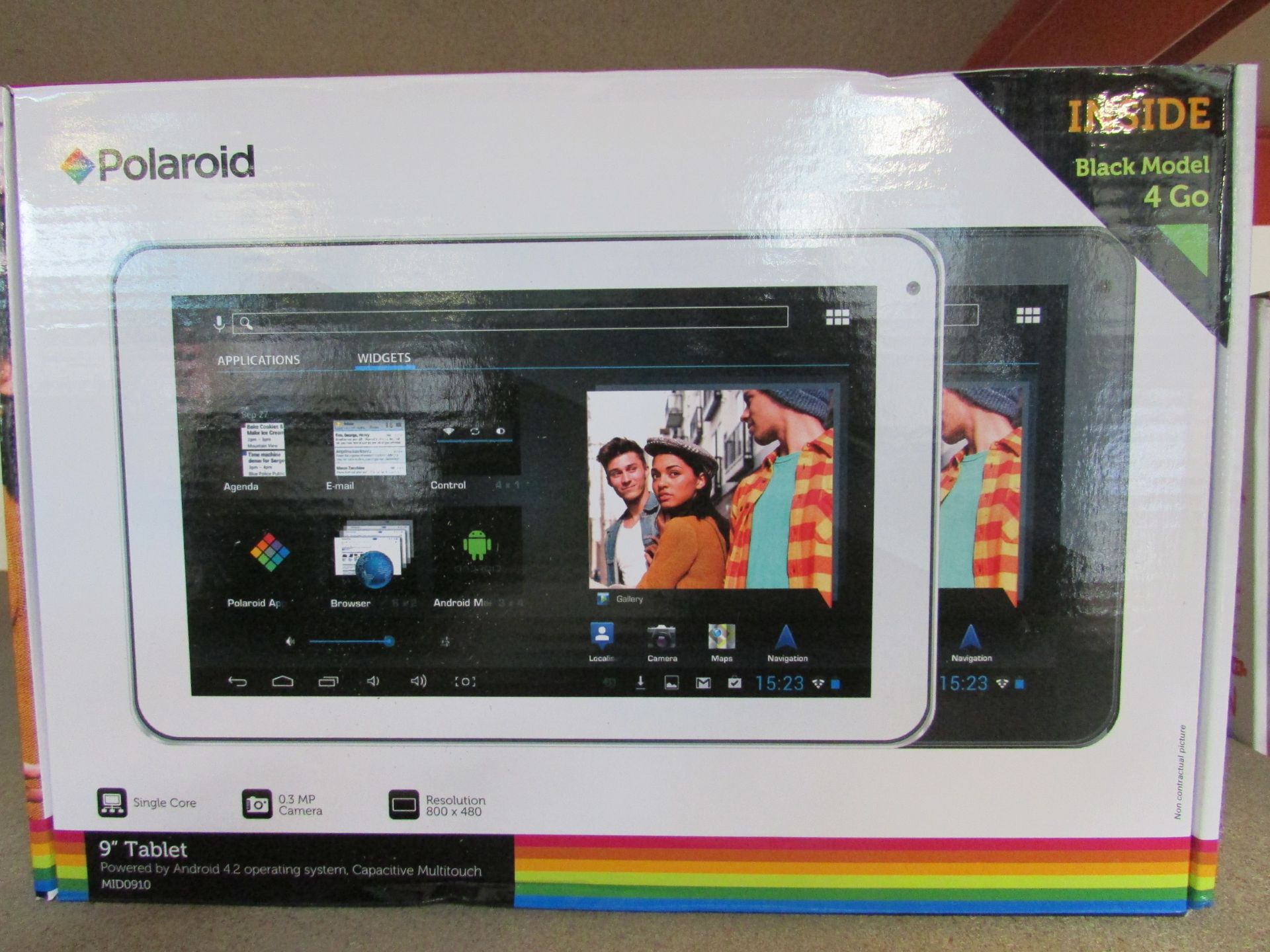 POLAROID 9" TABLET POWERD BY ANDROID 4.2 OPERATING SYSTEM
