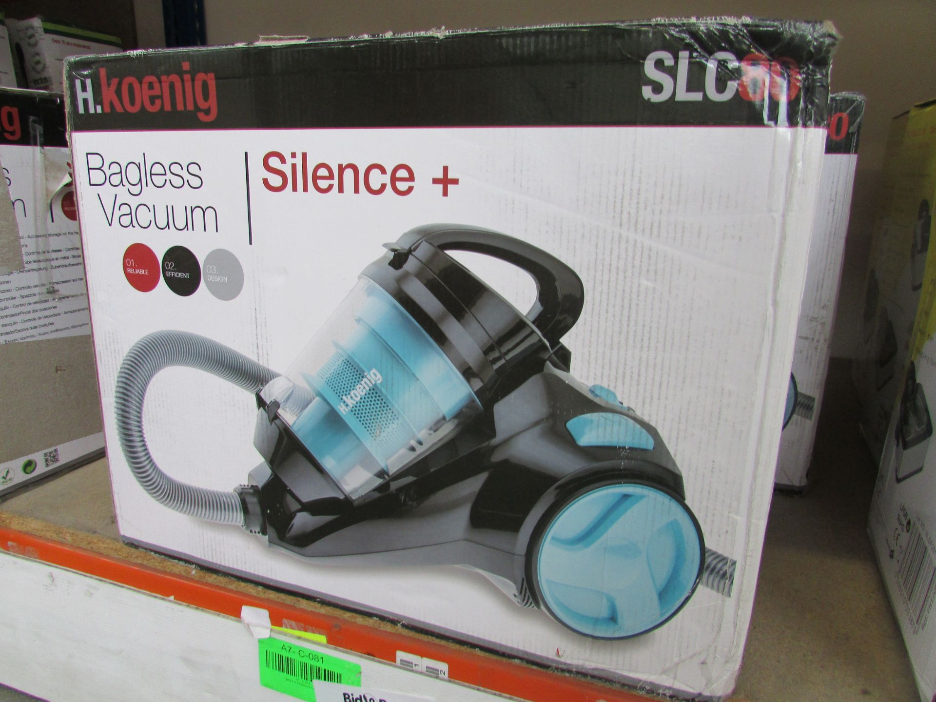 3X H.KOENIG SILENCE VACUUM CLEANERS