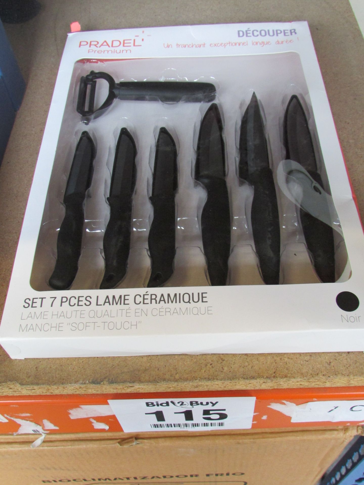 PRADEL PREMIUM 7 PIECE KNIFE SET