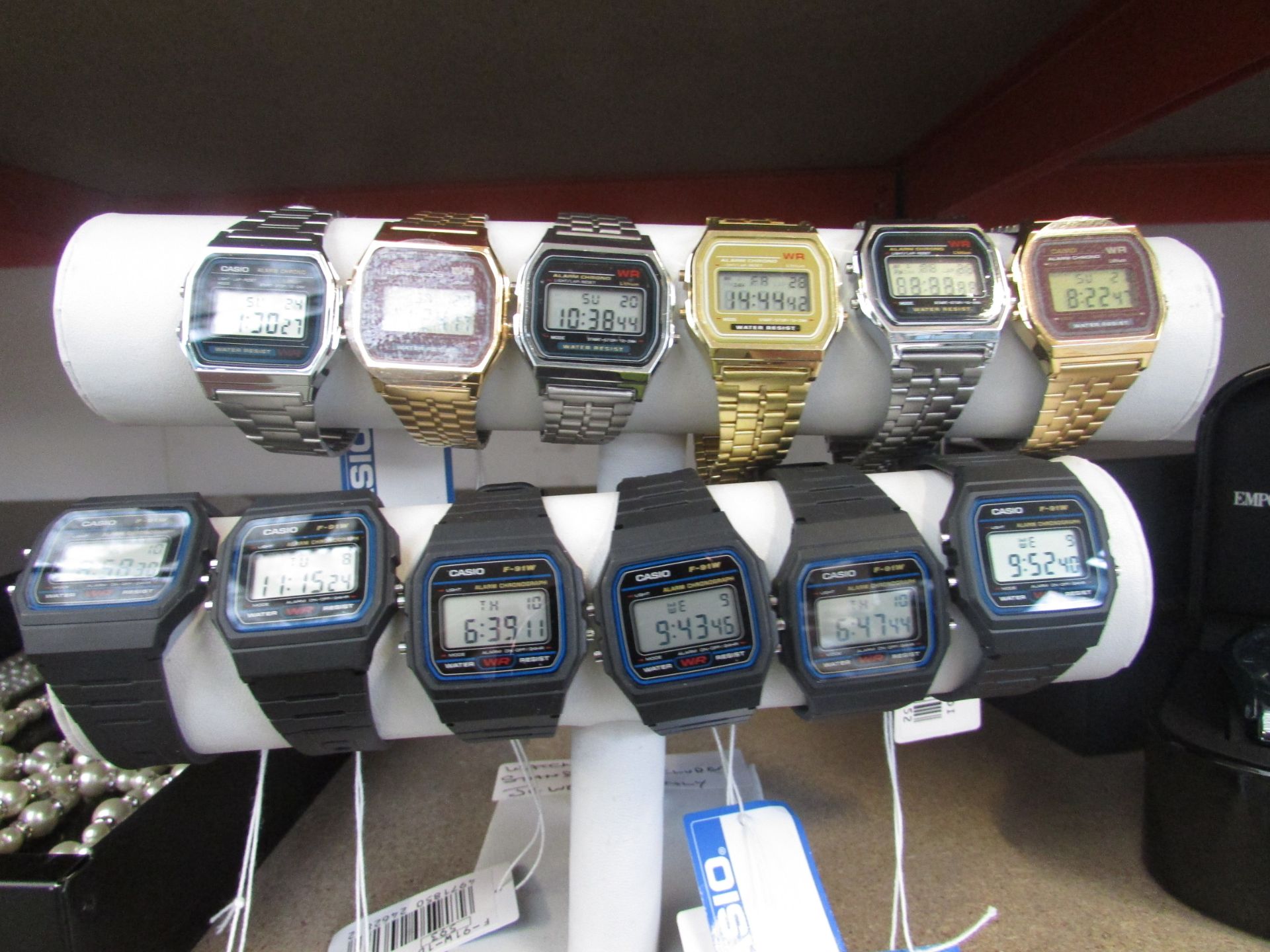 12 VARIOUS CASIO WATCHES