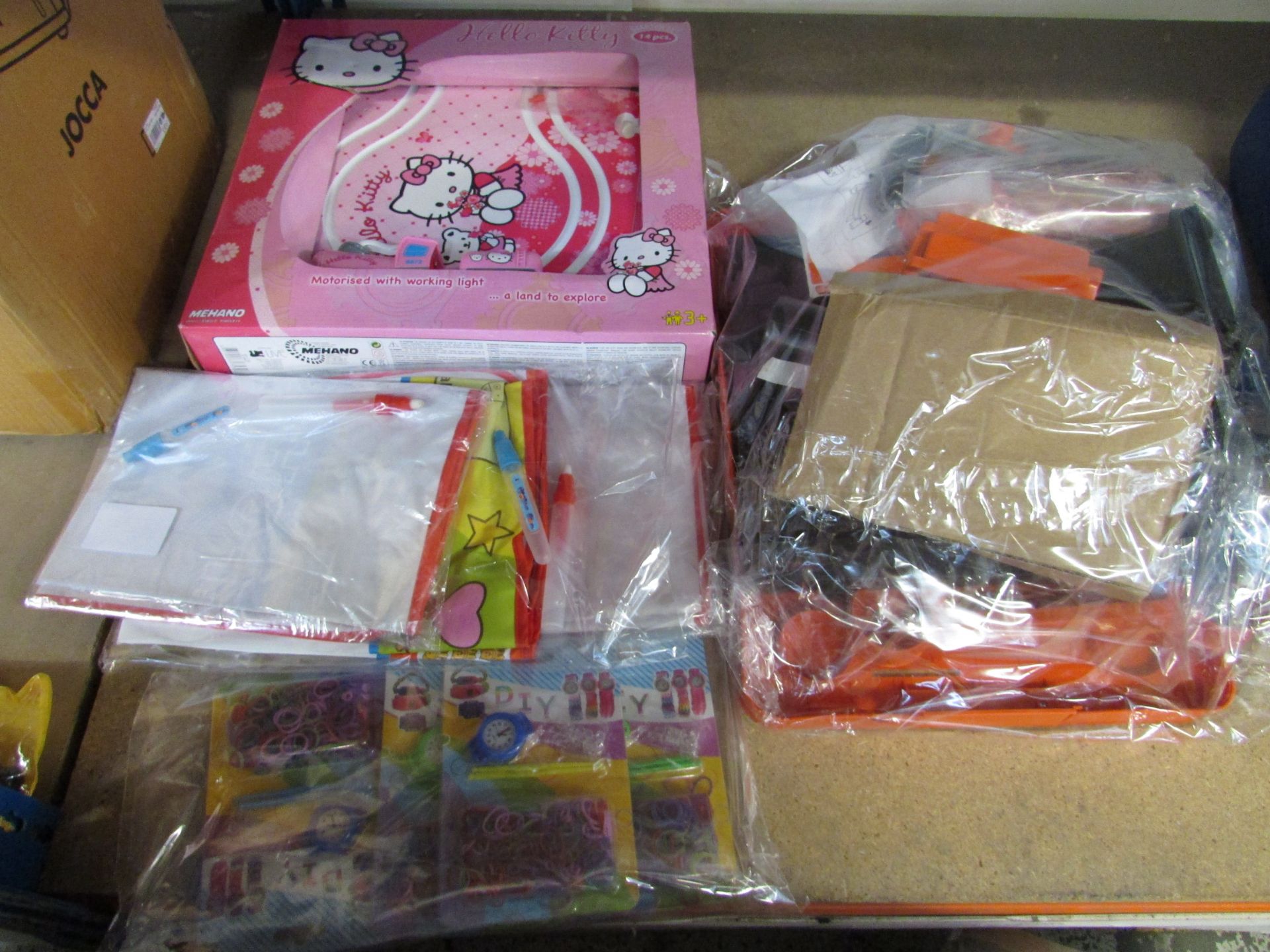 SELECTION OF KIDS TOYS INC HELLO KITTY