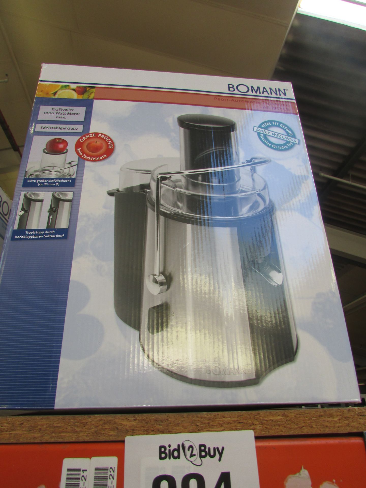 Bomann Professional Automatic Juicer