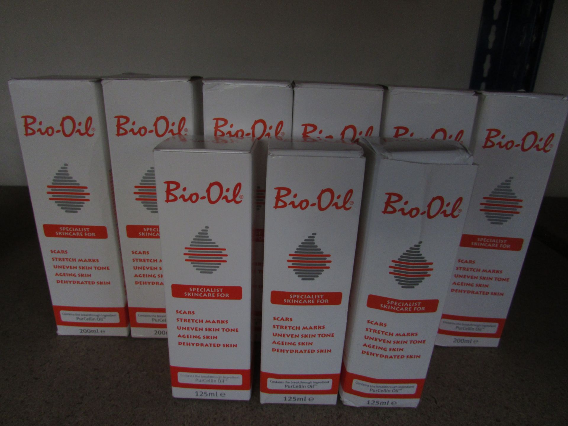 9X BIO-OIL (6X200ML 3X125ML)