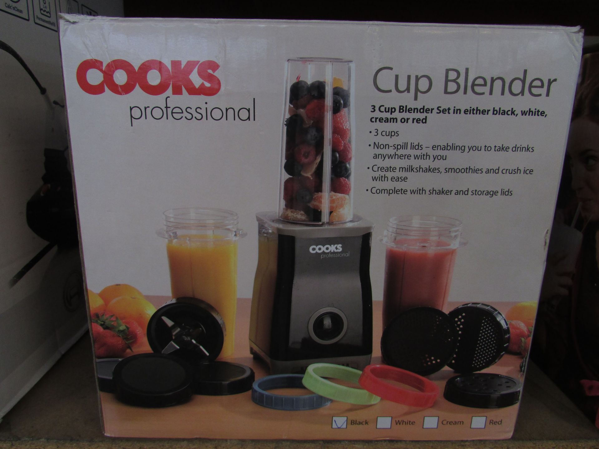 COOKS PROFESSIONAL 3 CUP BLENDER SET