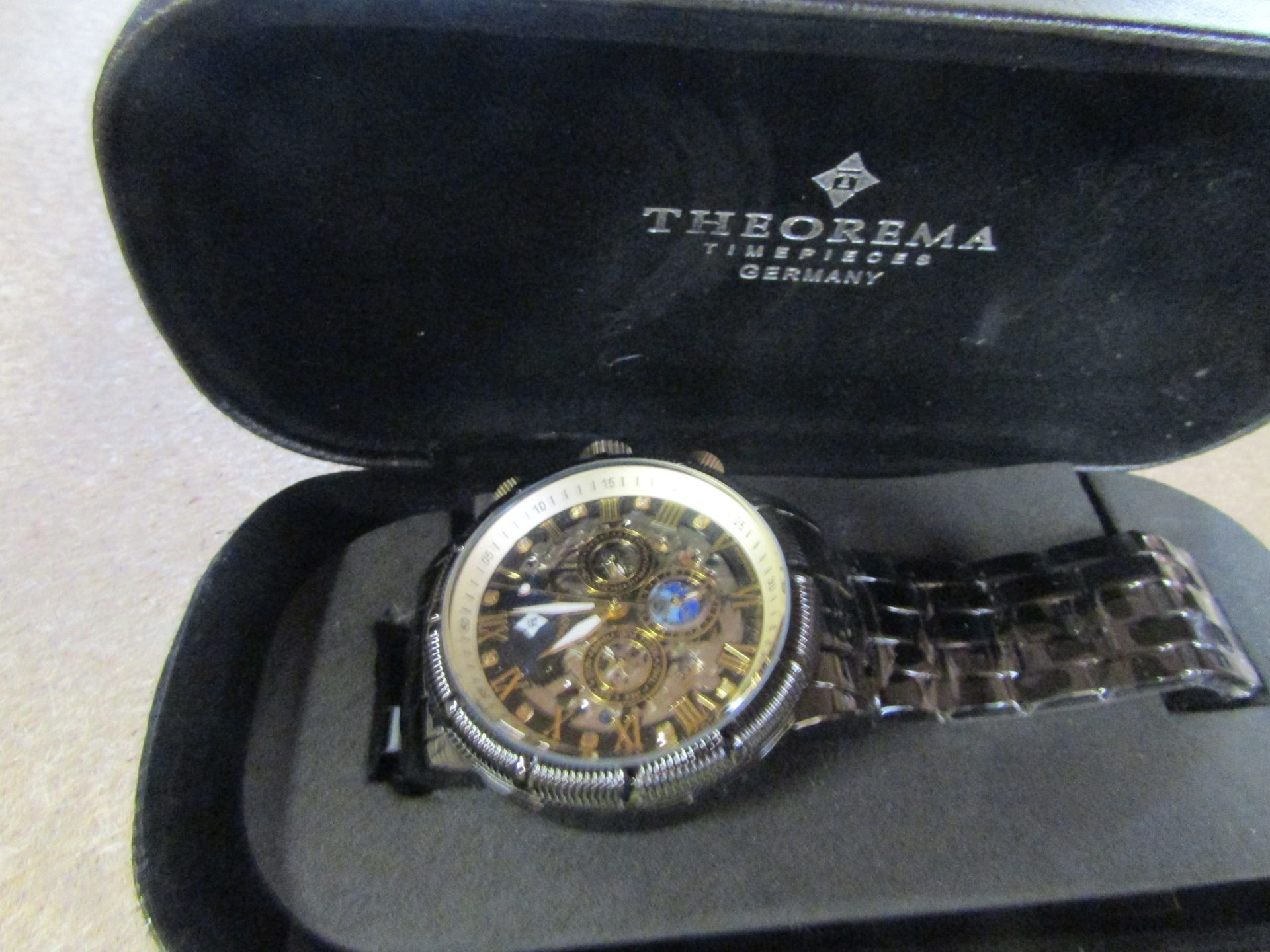 Theorema Monaco Diamond Mechanical Men's Watch GM-3006-6