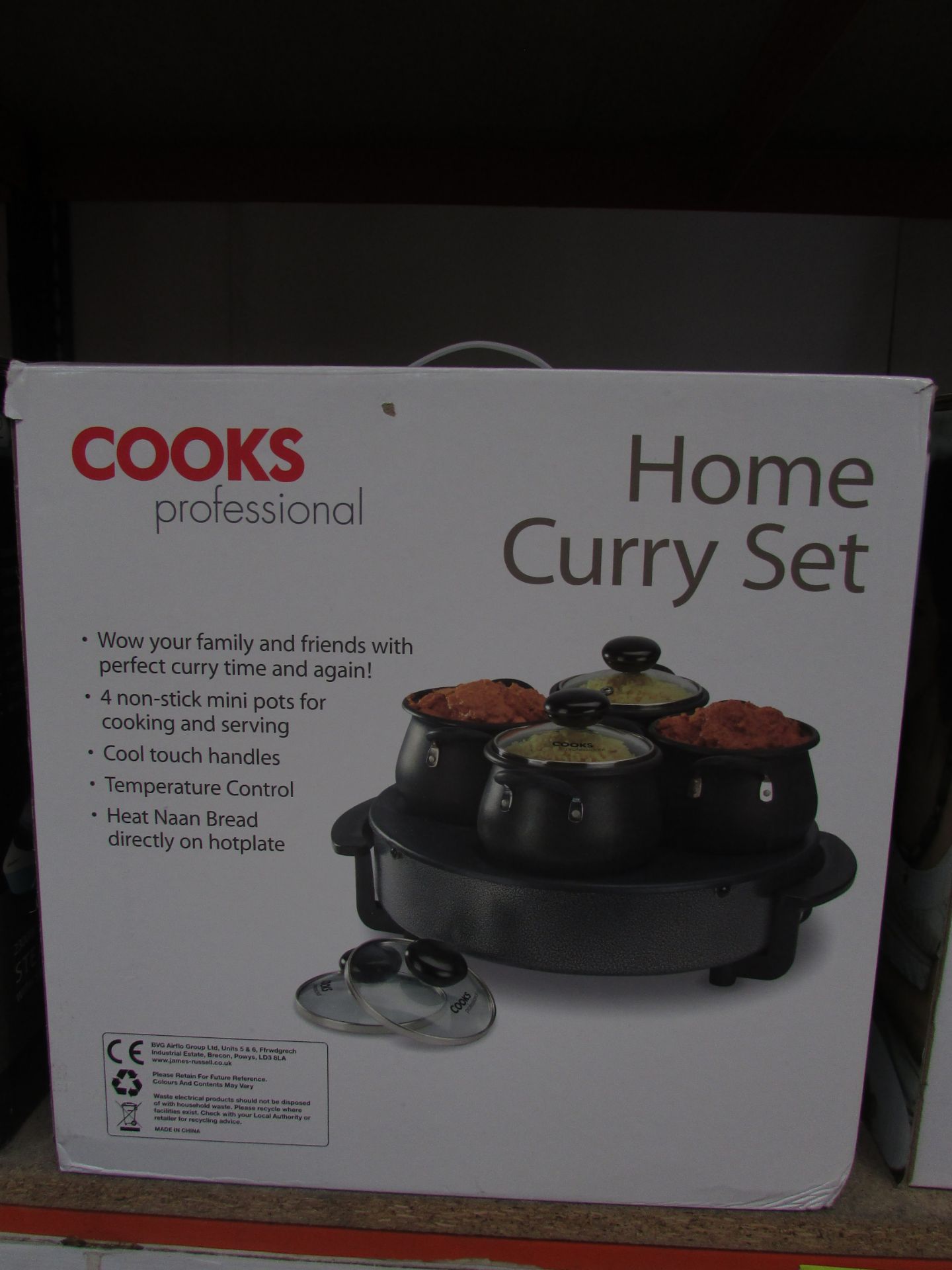 COOKS PROFESSIONAL HOME CURRY SET