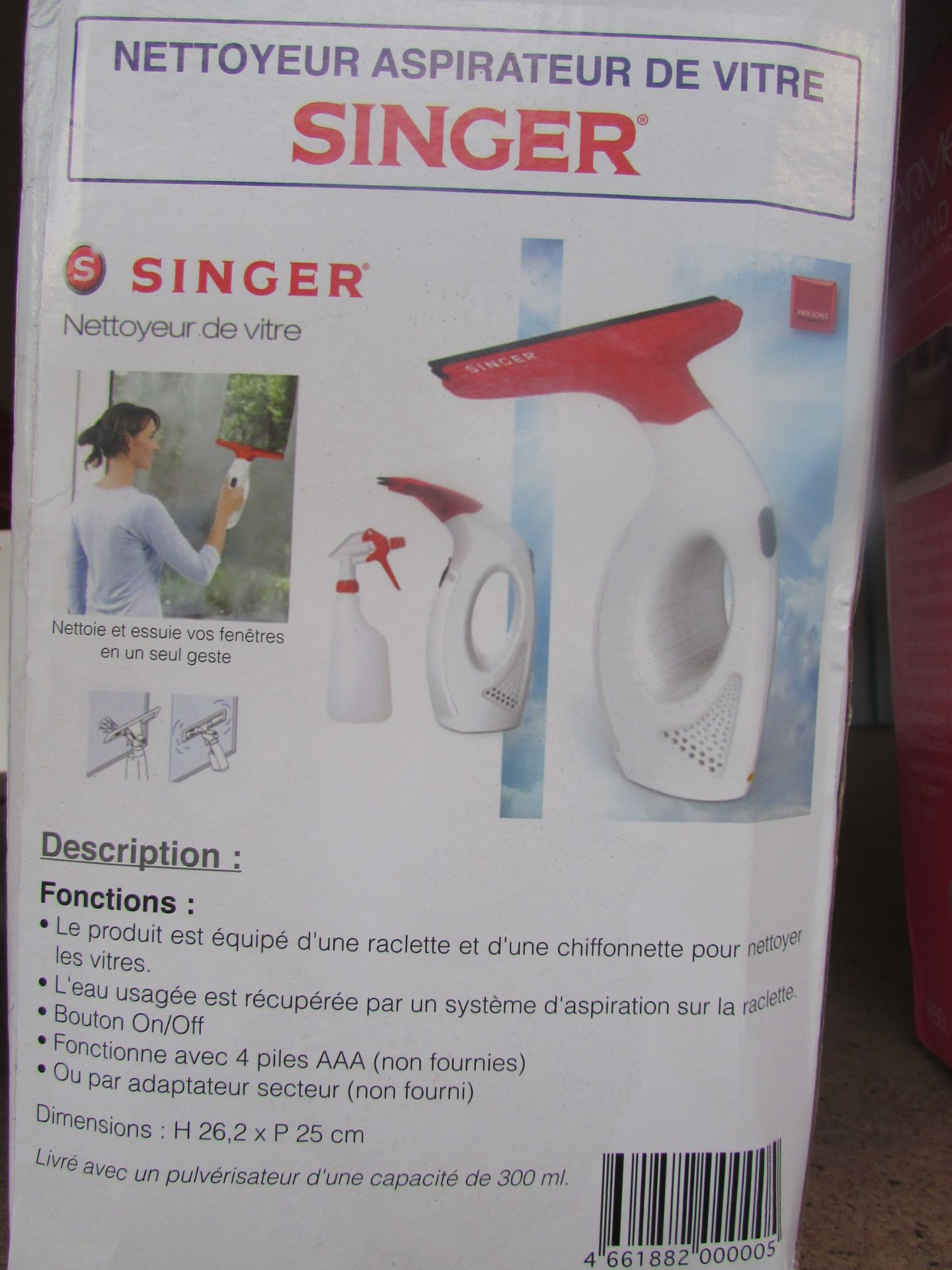 SINGER WINDOW VACUUM CLEANER