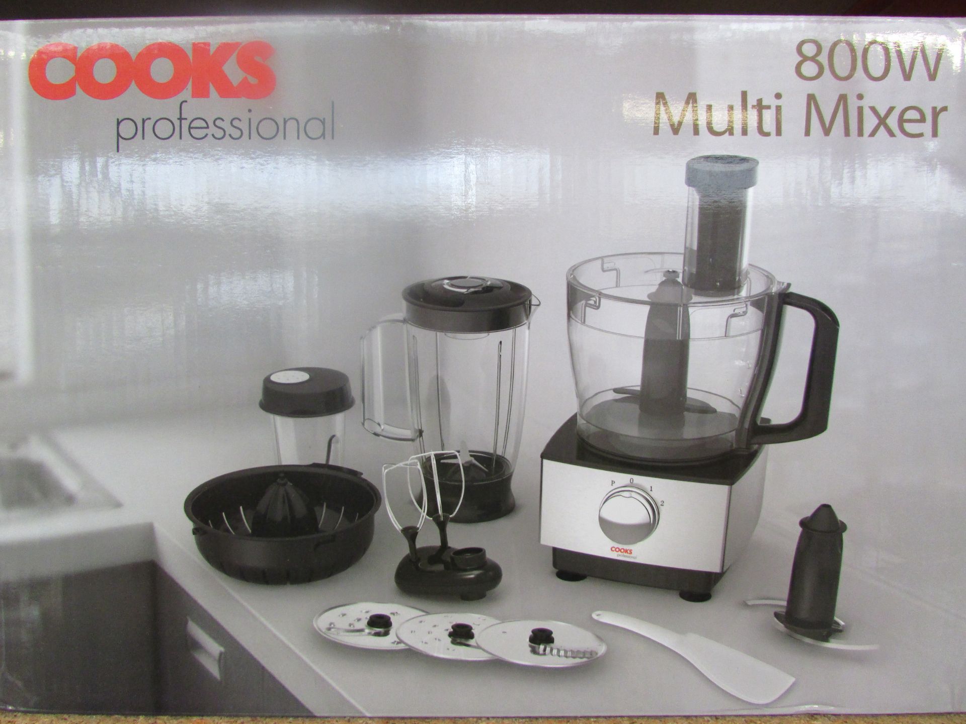 COOKS PROFESSIONAL 800W MULTI MIXER