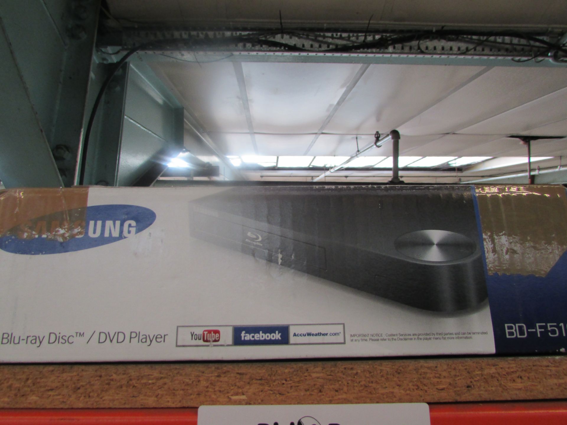 SAMSUNG BLU-RAY/DVD PLAYER (MODEL BD-F5100)