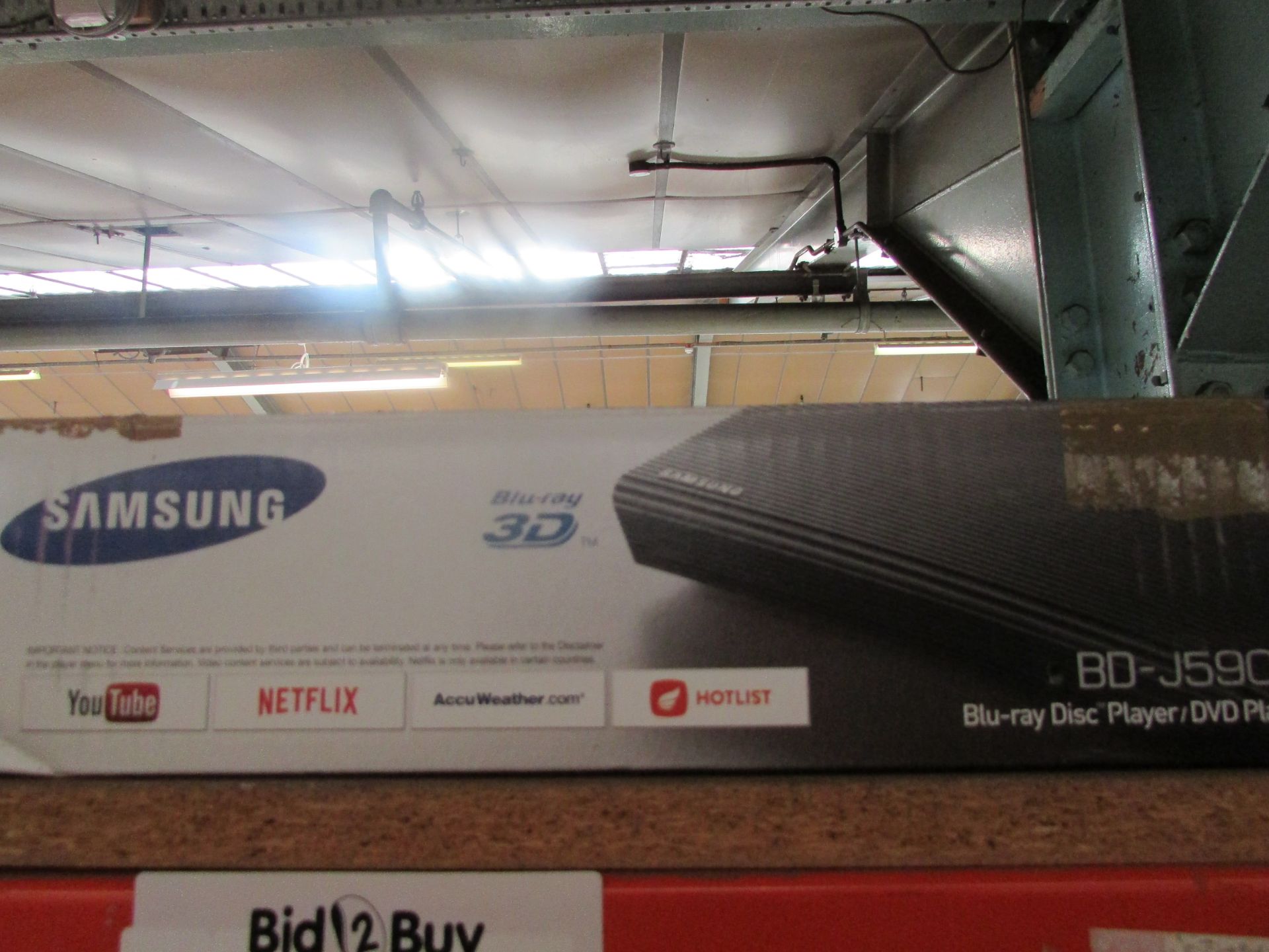 SAMSUNG 3D BLU-RAY/DVD PLAYER (MODEL J5900)