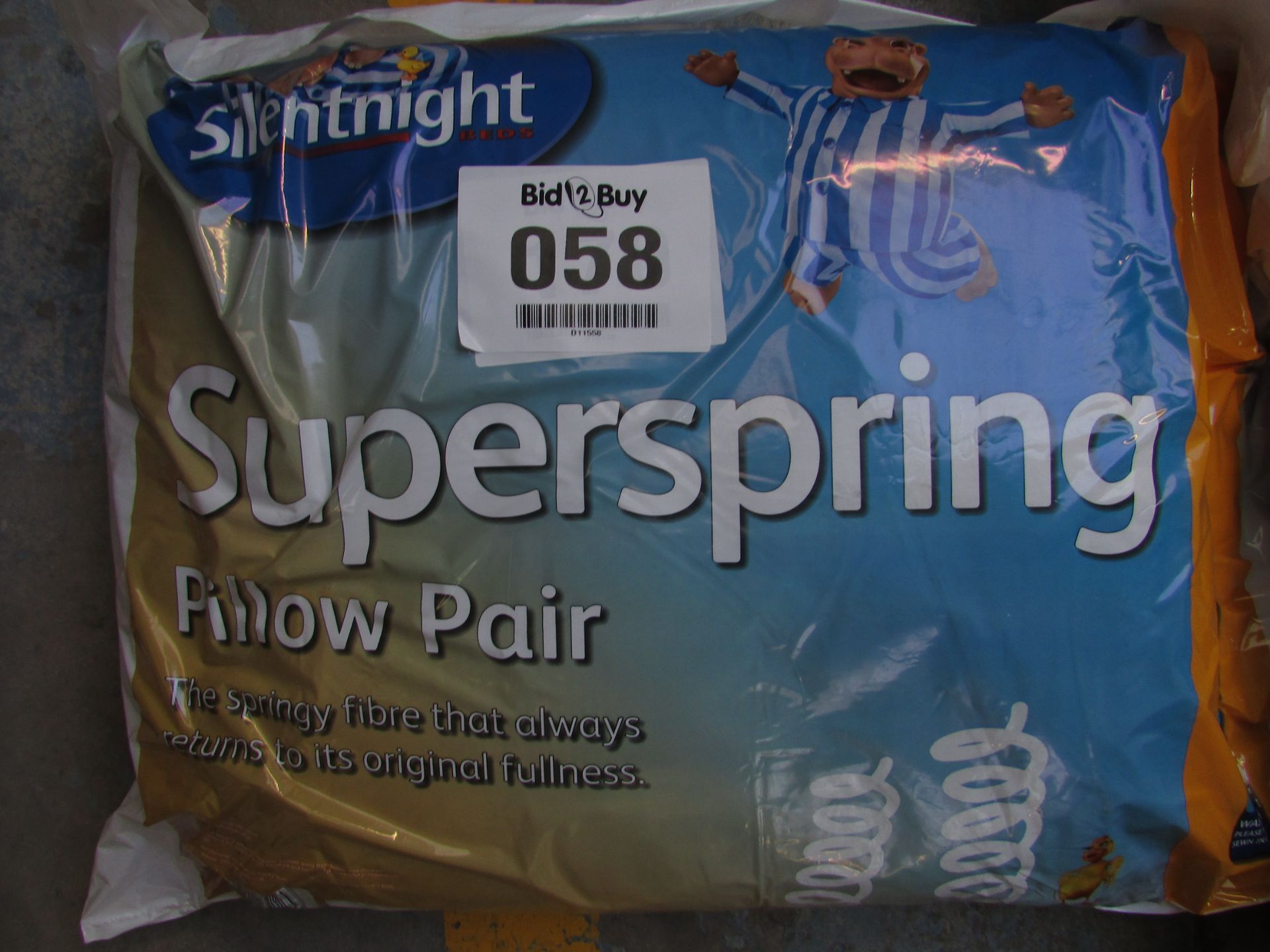 SILENTNIGHT PK2 SUPERSPRUNG PILLOWS