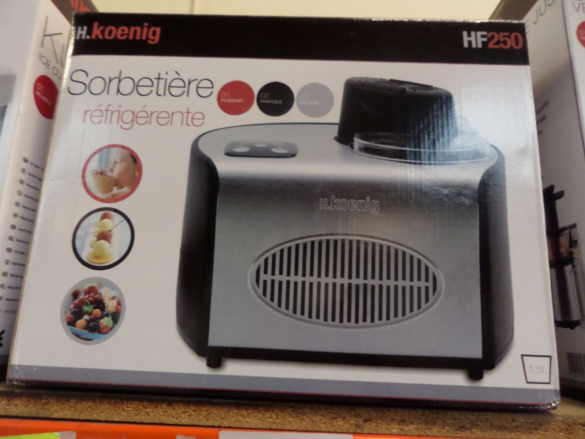 H.KOENIG ICE CREAM MAKER