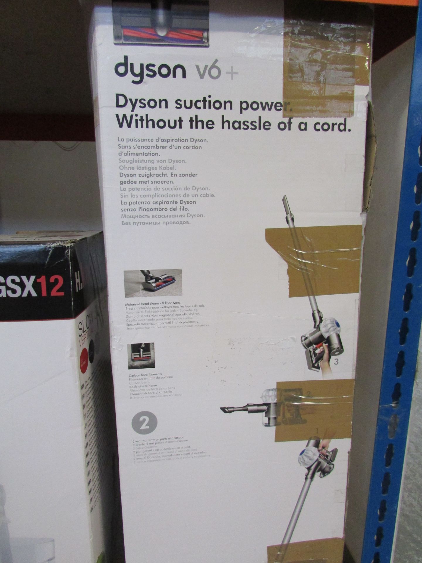 DYSON V6 WITH DYSON SUCTION POWER WITHOUT THE HASSLE OF A CORD