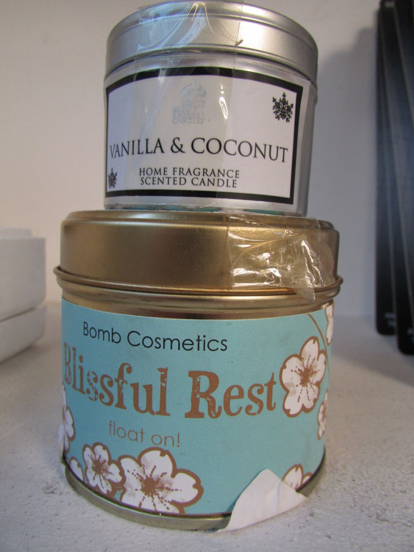 Vanilla & Coconut Candle And Blissful Rest Candle