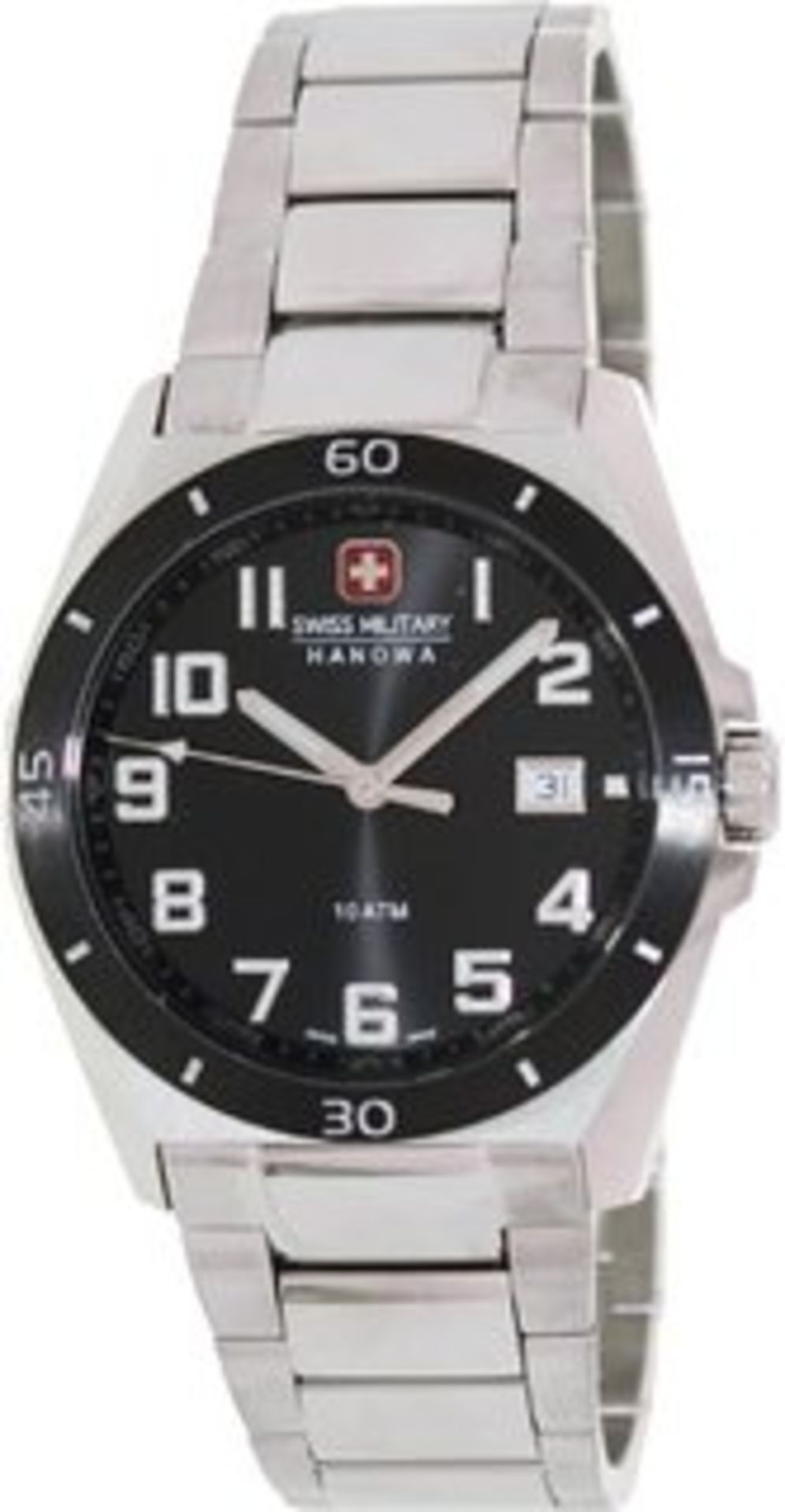 Swiss Military Hanowa Mens Stainless Steel Watch Model Number 06-5190.04.003